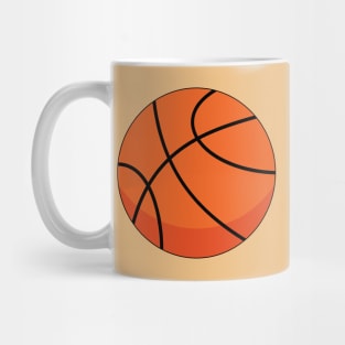 Cartoon Basketball Ball Mug